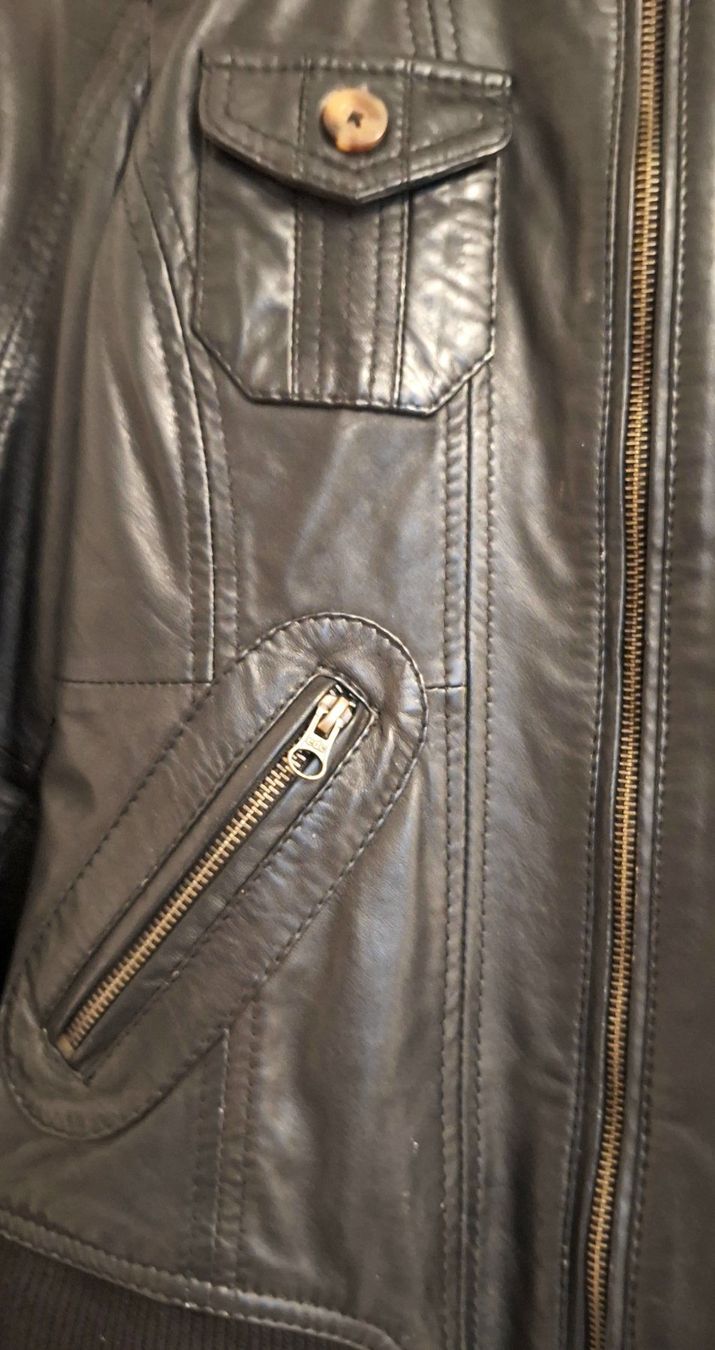 Esprit Giacche: Lederjacke Vintage Style – Usato da Matten b. Interl venduto da iae_cwc7 2