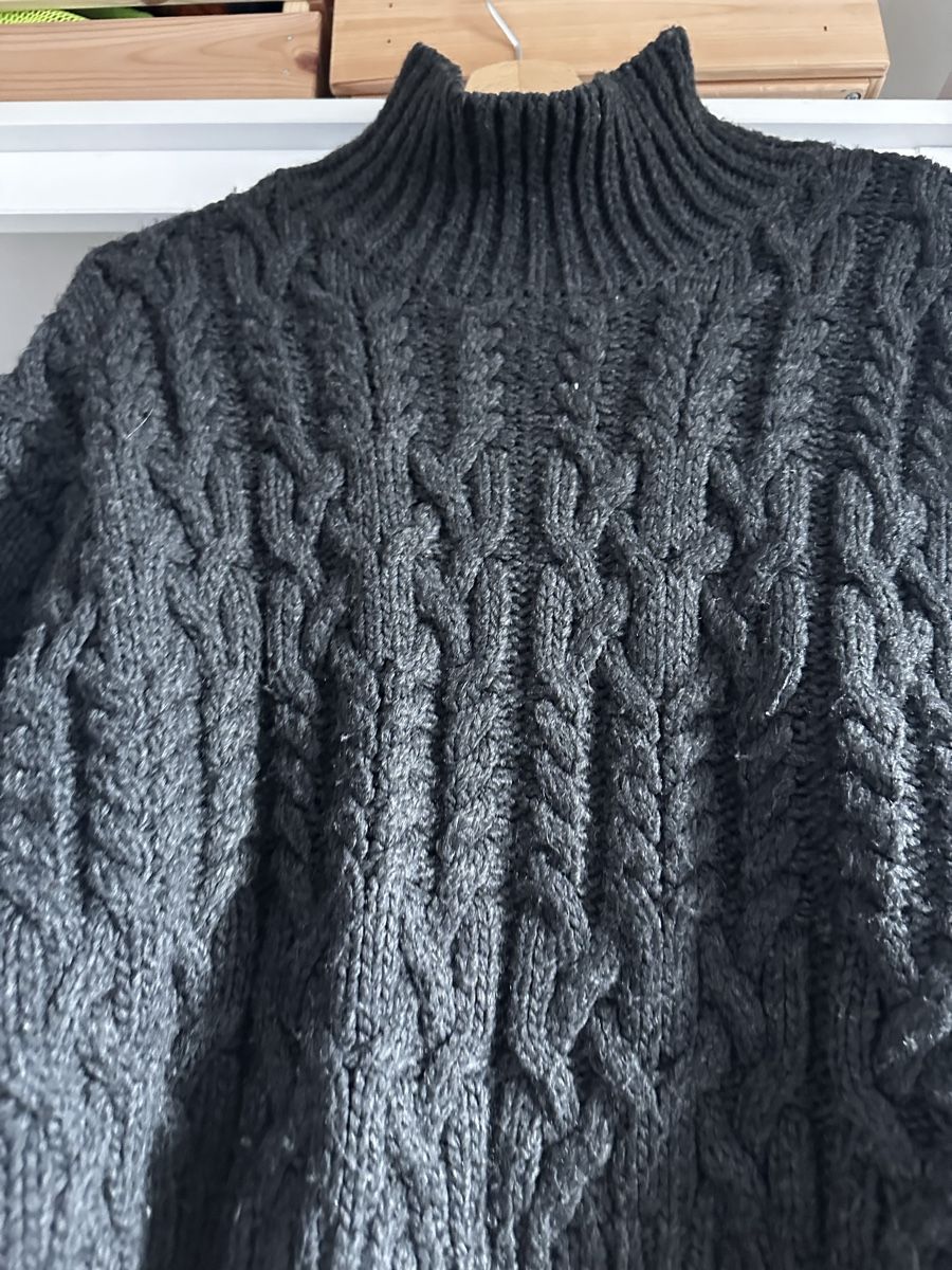 Zara Maglioni & Felpe: Zara strick Zopfmuster Pullover oversized Rollkragen Massimo – Usato da Zürich venduto da Lotta1509 2