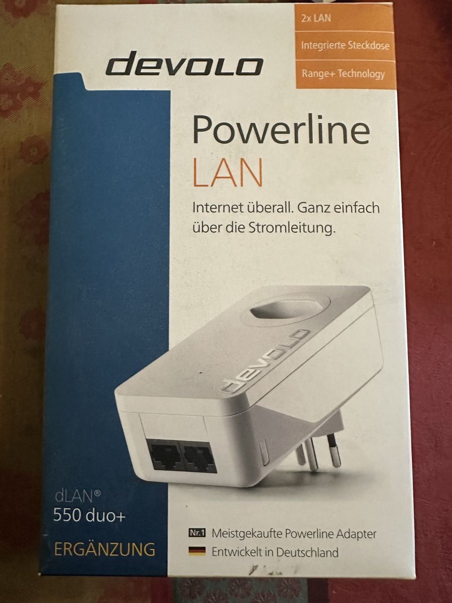 Devolo WiFi: Devolo Powerline LAN – Neuf avec emballage d'origine à Yverdon-les-Bains par Swissm35
