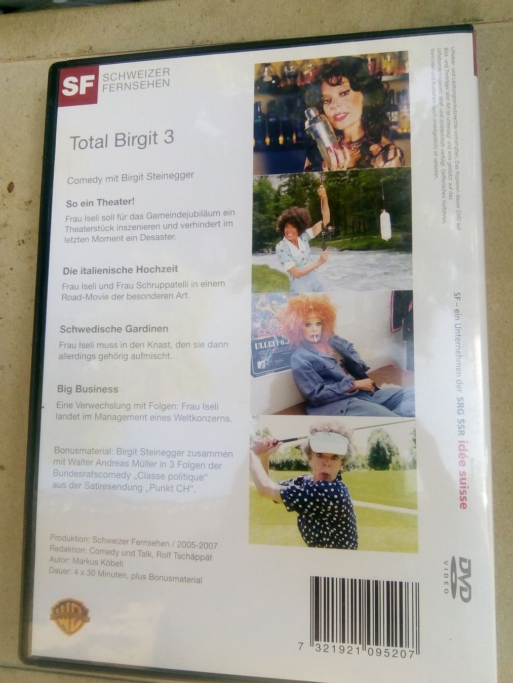 Tutti i DVDs: Total Birgit (3) Comedy mit Birgit Steinegger  (Mundart) DVD – Usato da St. Gallen venduto da elk2020 3