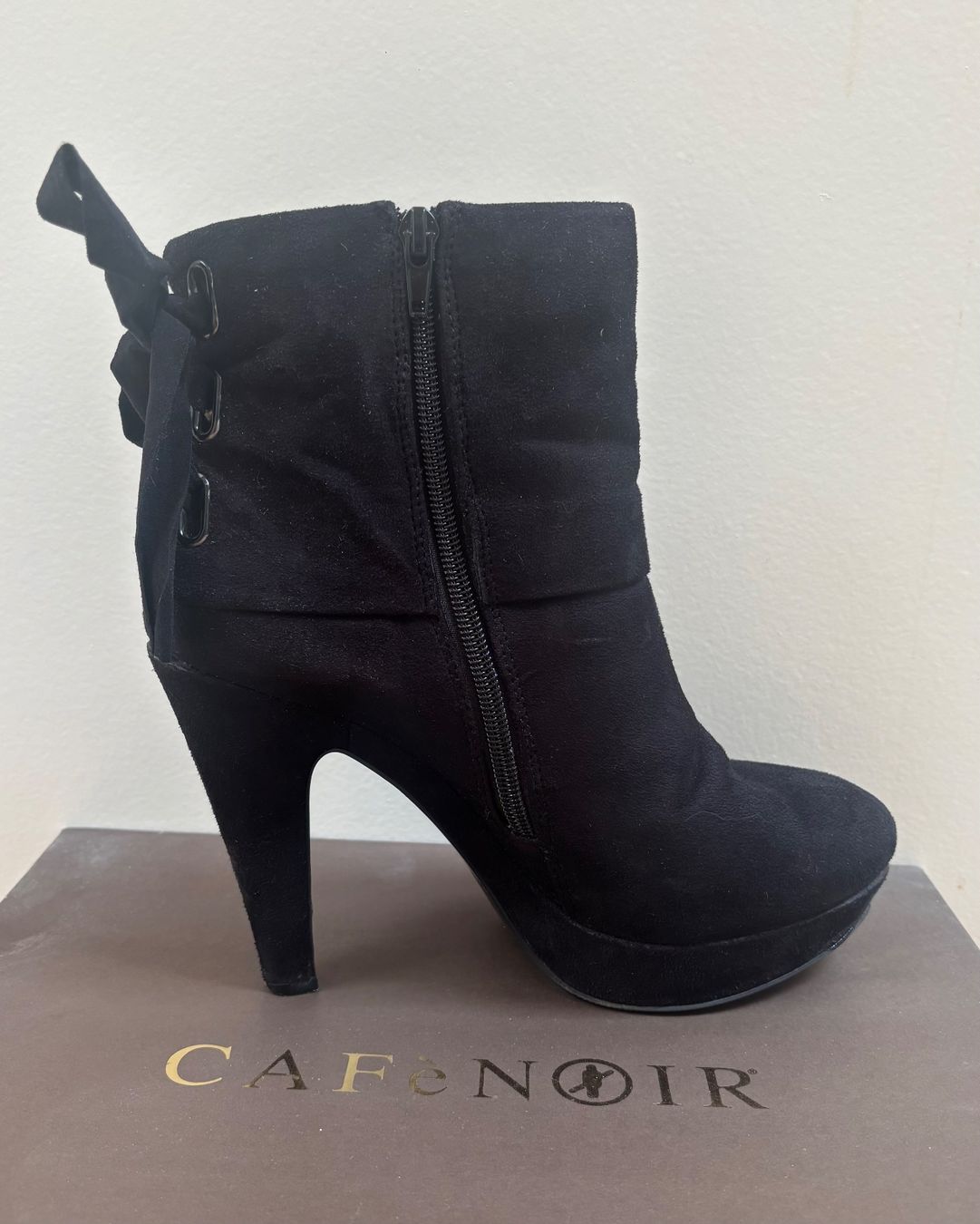 Scarpe da donna: Café Noir - Stiefeletten - schwarz - Grösse 39 – Usato da Zofingen venduto da Justizia_01