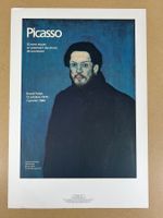 Picasso Ausstellungsplakat 1979, limitiert 5000 Stück Litho