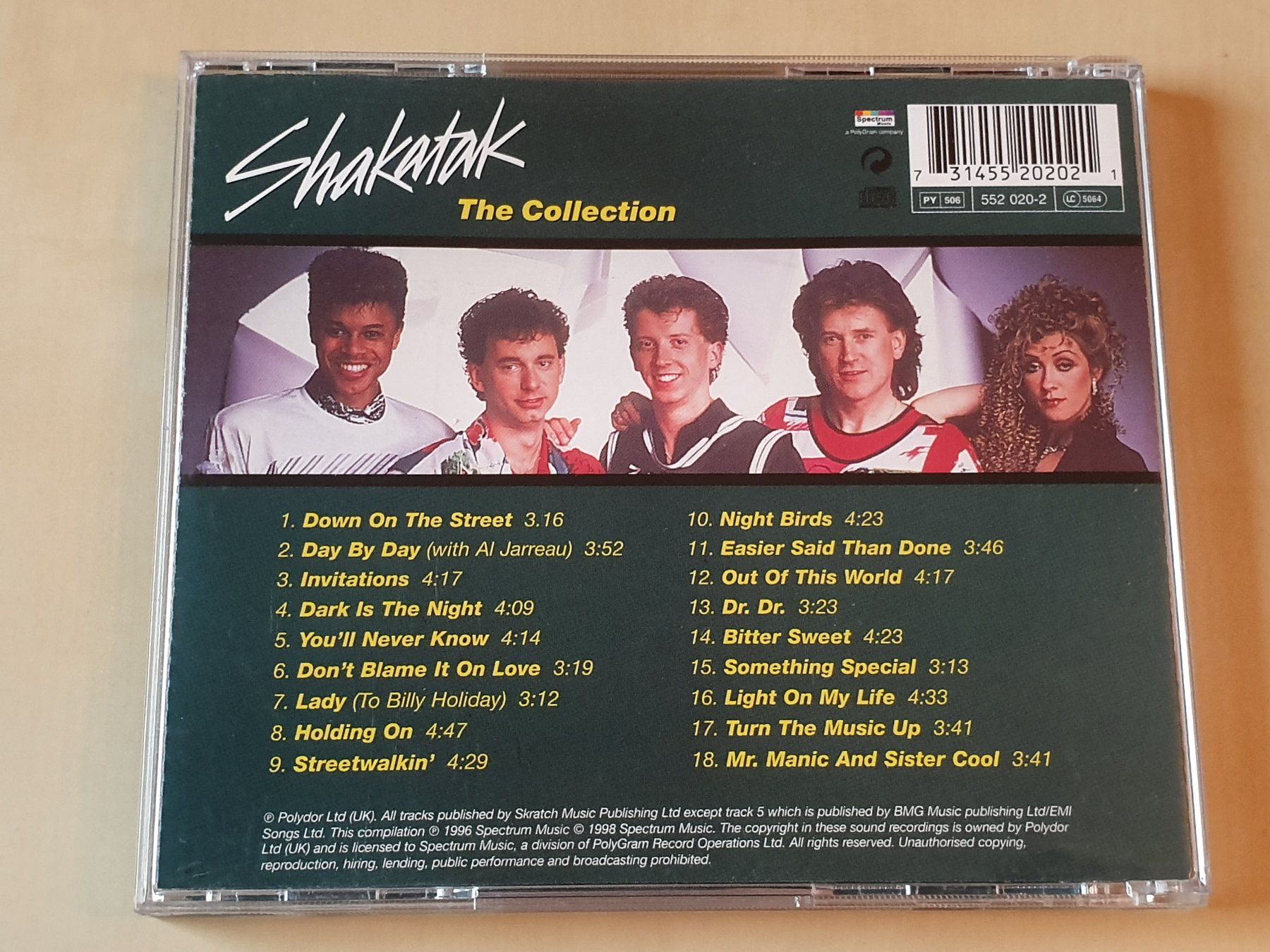 CD: Shakatak The Collection – Usato da Stansstad venduto da collectorsshop 1
