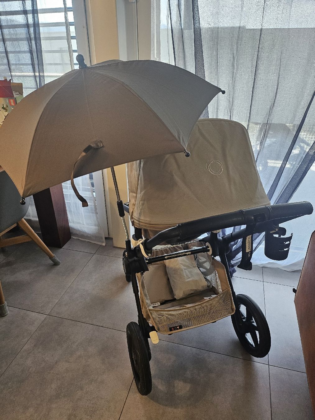 Bugaboo Carrozzine: Bugaboo Fox Classic black frame 2019 khaki – Usato da Baar venduto da Naedels-Kreationen 1