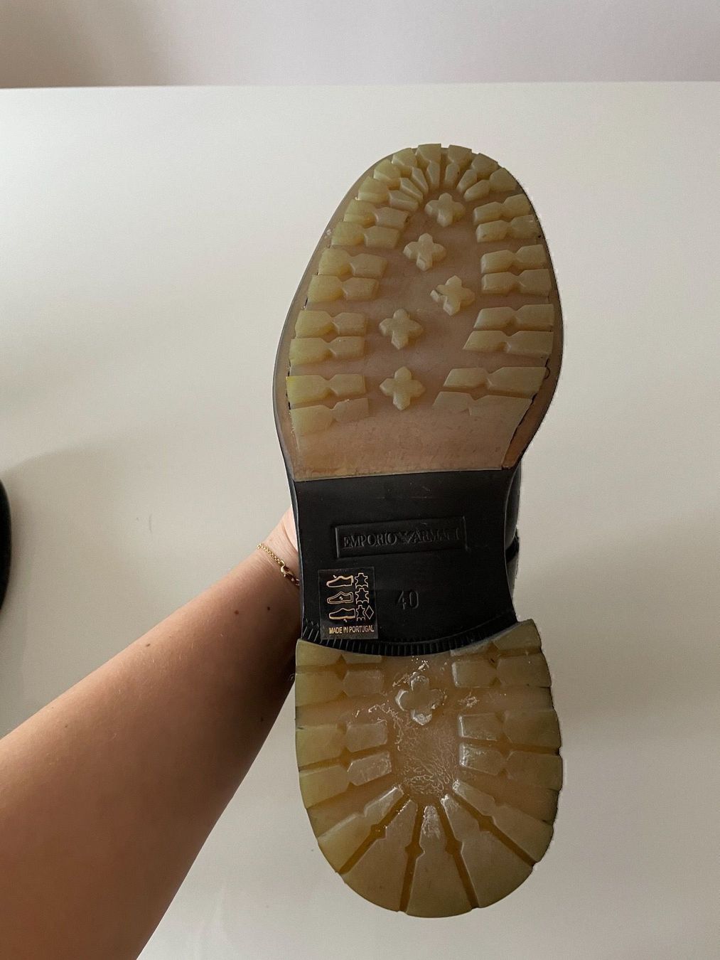 Armani Scarpe da uomo: Armani Stiefel – Nuovo (secondo la descrizione) da Winterthur venduto da 19.19 3