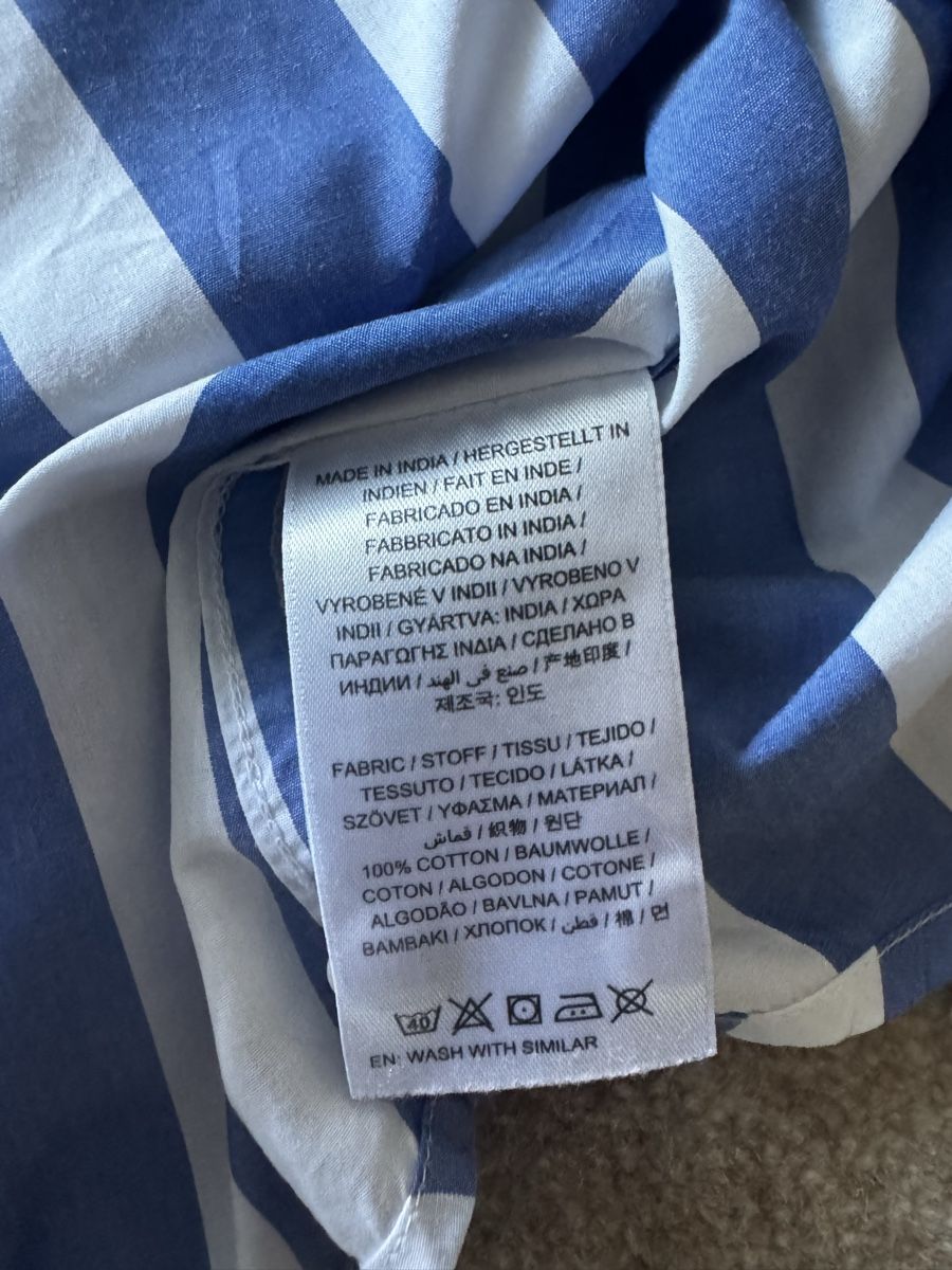 Gant Camicie: Gant Hemd gestreift  – Usato da Schaan venduto da kri_tsw8 2