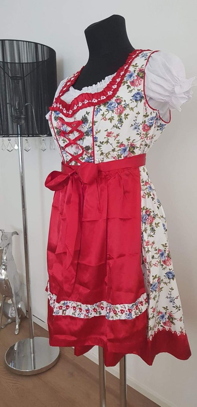 Vestiti: 3tlg. Dirndl Gr. 48, 50 Neu – Nuovo e nell'imballaggio originale da Frick venduto da FrauvonK 4