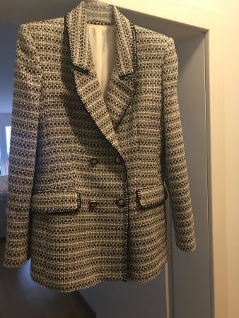 Blazer… Neu… weiss-schwarz