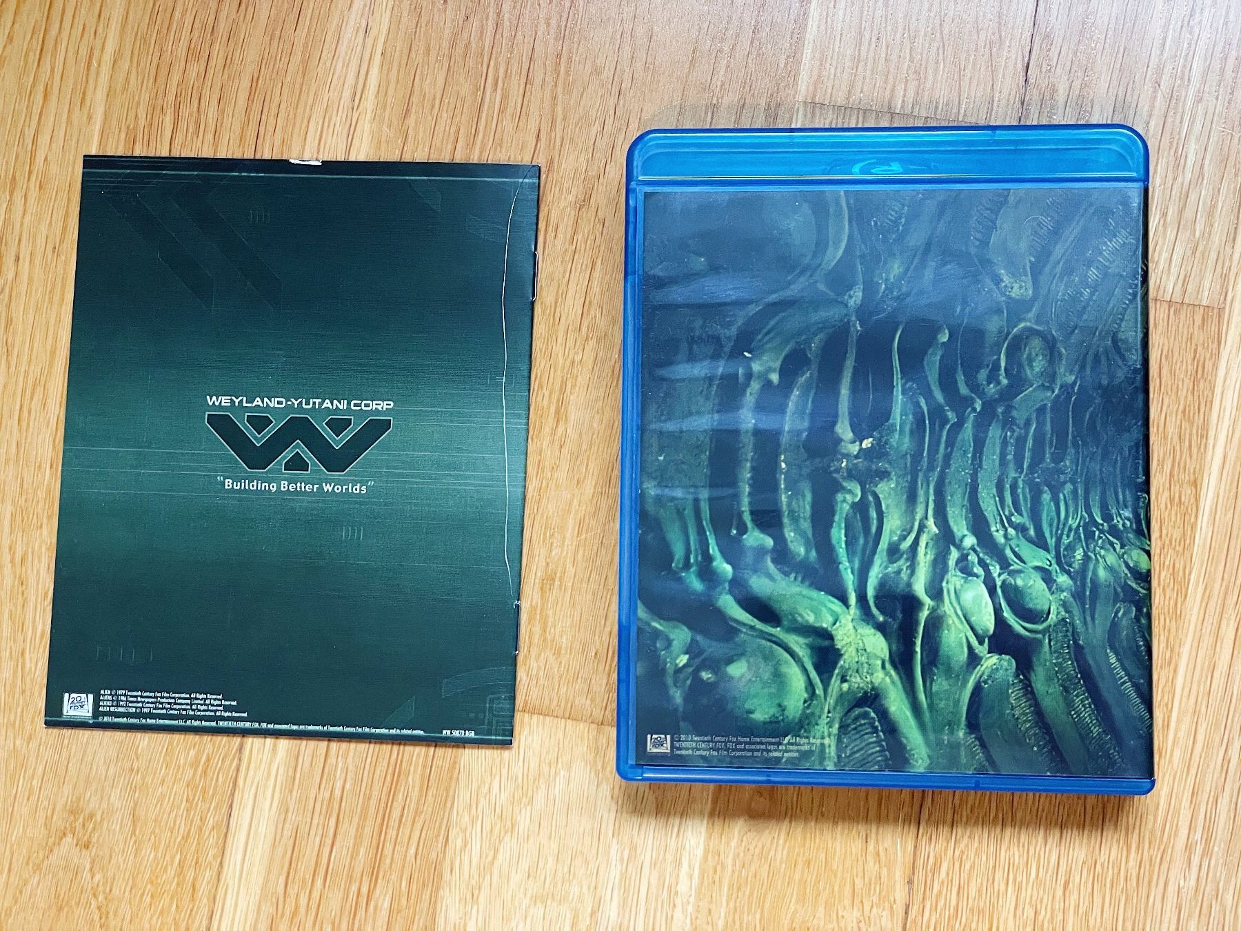 Alle DVDs: Alien Anthology 1 – 4 Blu-Ray Box 6 Discs – Gebraucht aus Adliswil von  3