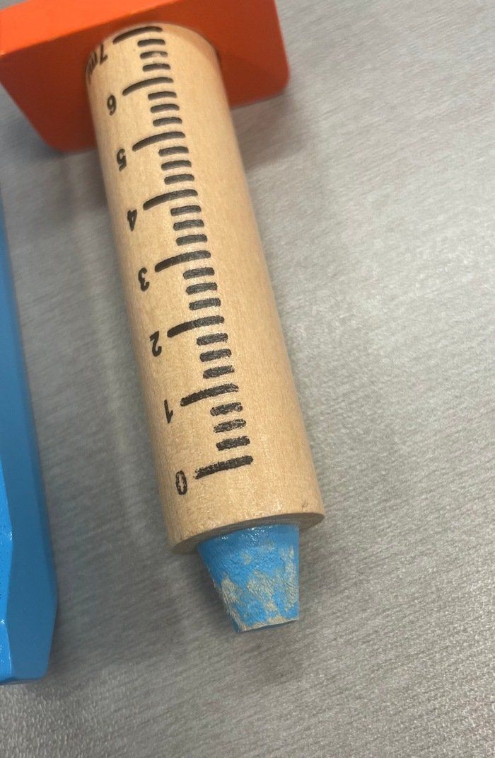 Giocattoli: Kinder Arztkoffer mit Instrumenten aus Holz, – Usato da Sirnach venduto da sagrotin 3