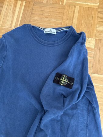 Pull à manches longues Stone Island bleu, taille L - parfait