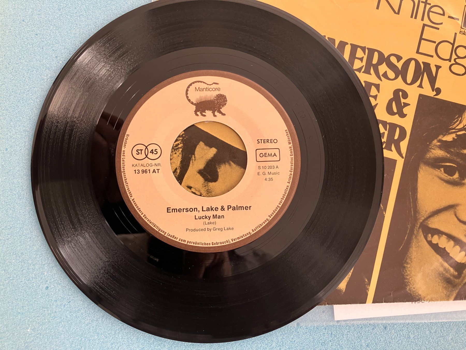 Dischi in vinile: Emerson Lake & Palmer – Usato da Aarwangen venduto da Jukebox3 3