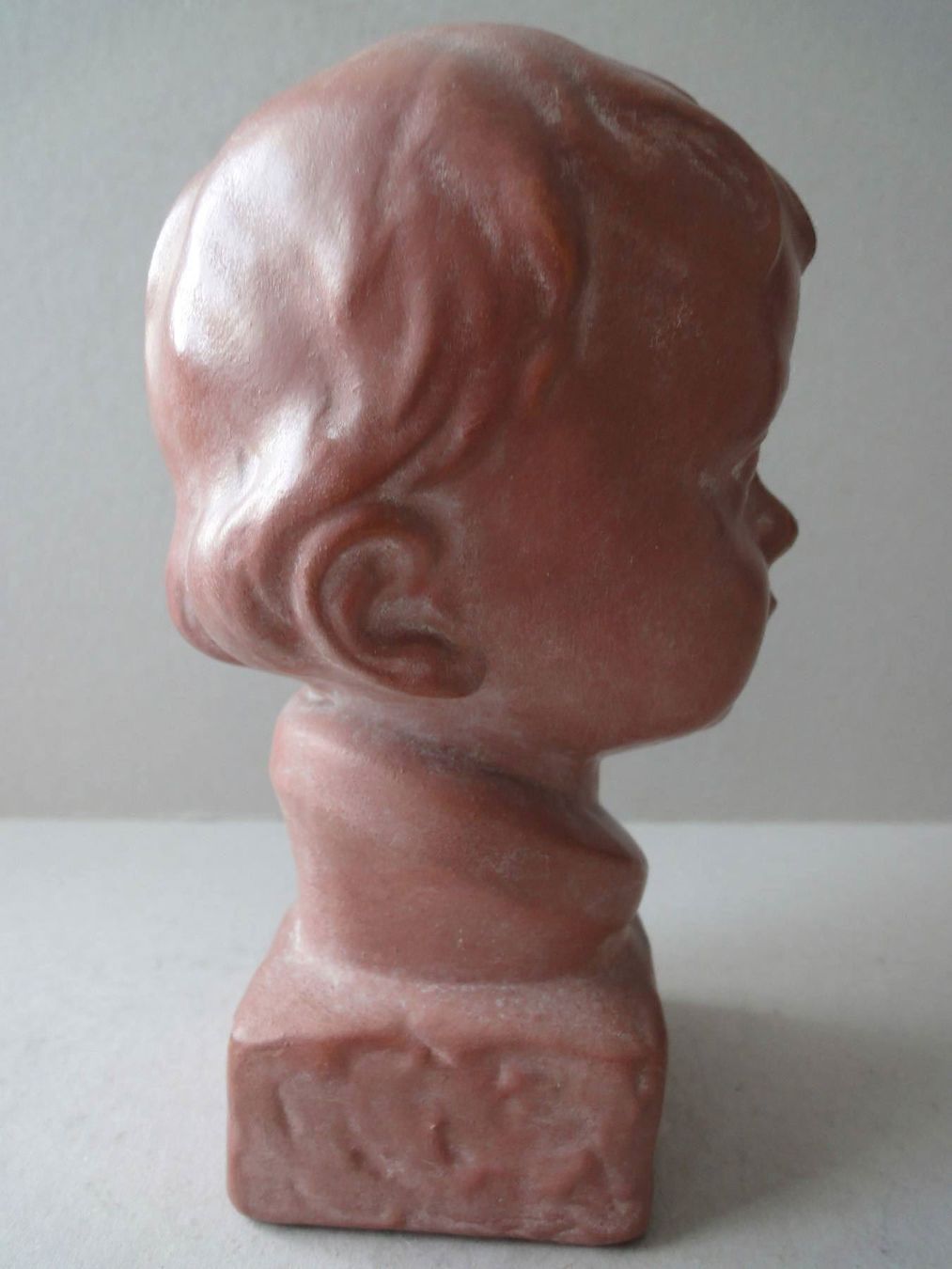Statuette: Alte Keramikfigur - Kinderkopf – Usato da Chur venduto da omonia 5