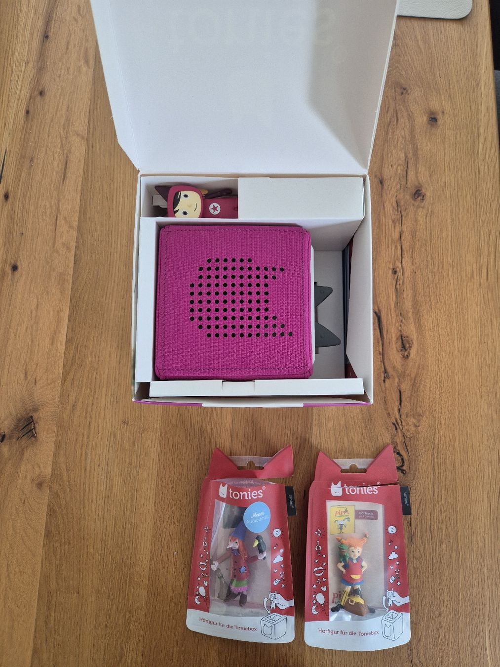 Tonies Lettore multimediale portatile: Toniebox Starterset Beere + 2 Figuren gratis dazu. – Usato da Siebnen venduto da a.kuri 2