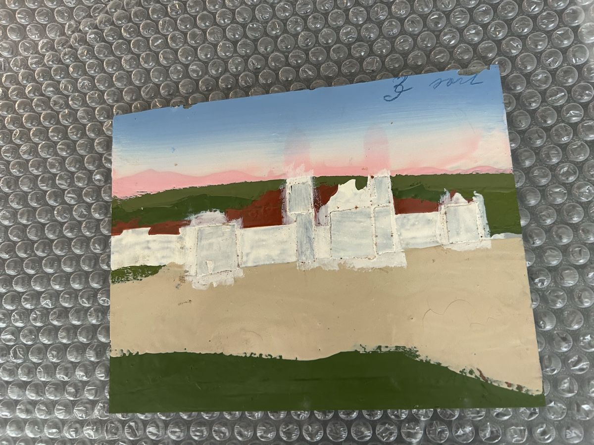 Poster & Bilder: Bild hinter/auf Glas gemalt / Andenken an Einsiedeln – Gebraucht aus Zumikon von tuna007 3