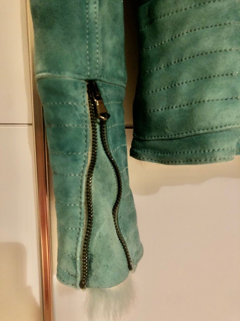Giacche: Wildlederjacke mit Pelz – Nuovo (secondo la descrizione) da Zurich venduto da MX1000 8
