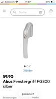Fenstergriff ABUS FG300 Silber mit Schlüssel NEU
