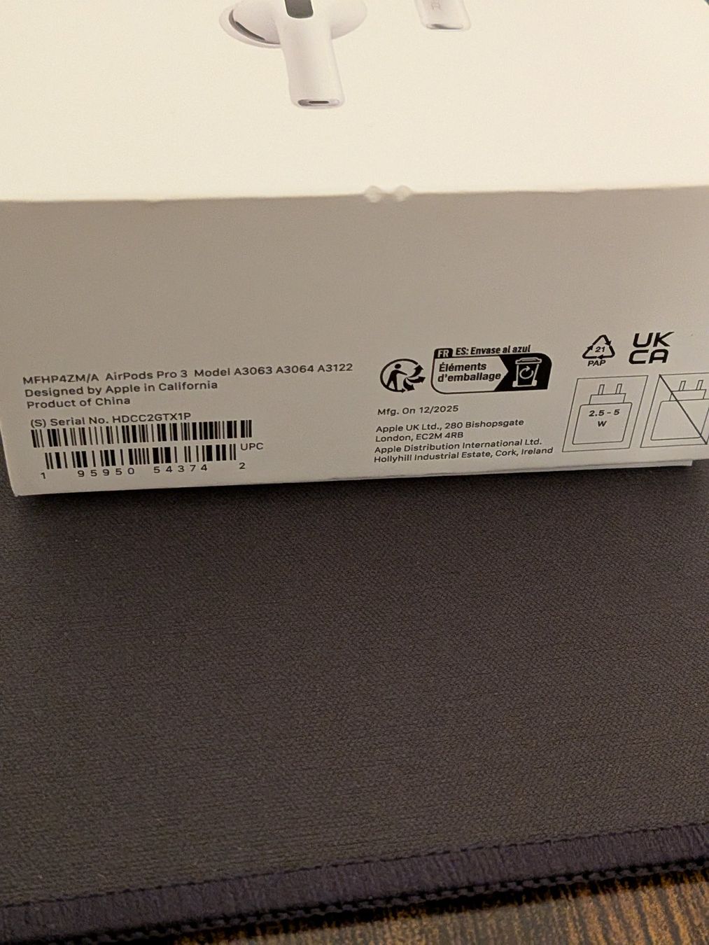 Apple Cuffie: AirPods Pro 3 – Usato da Fislisbach venduto da Shrek 3