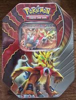 Pokemon Gouging Fire ex Tin