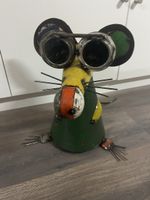 KUNST AUS NZ. coole Metall Maus Skulptur