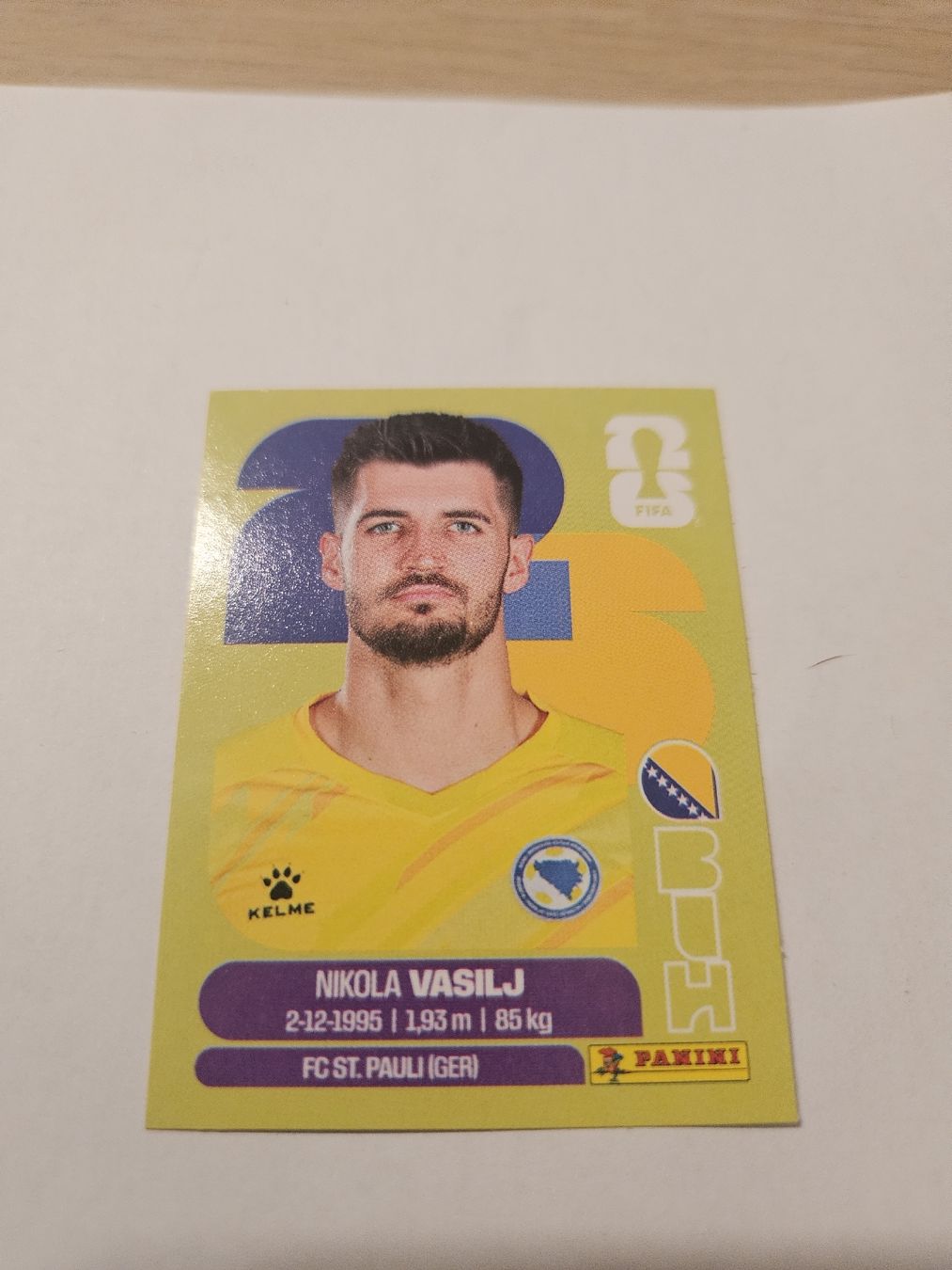 Panini Carte collezionabili: Panini WM 2026 BIH 2 – Nuovo (secondo la descrizione) da Genève venduto da jerdinho1209