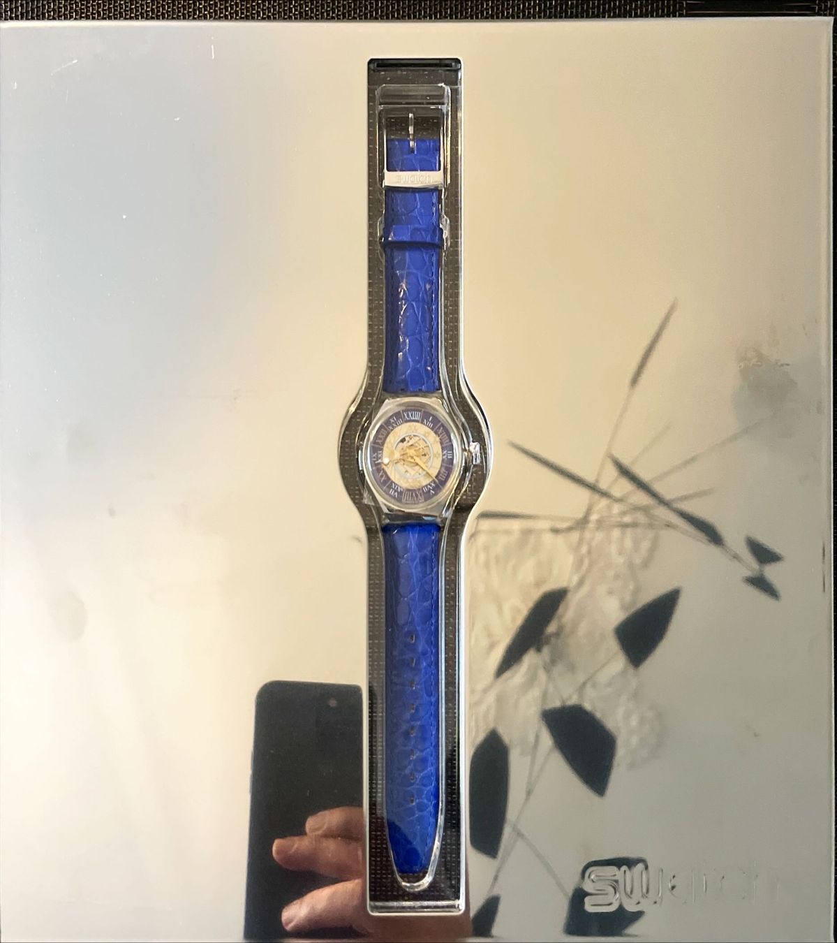 Swatch Uhren: Swatch magic treasure platinum new – Neu und originalverpackt aus Corsier GE von Monk 1