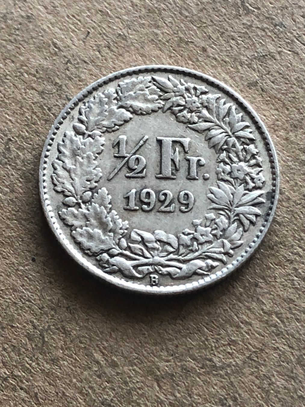 Toutes les monnaies: 50 Rp. 1929 – D'occasion à Schötz par Odpa