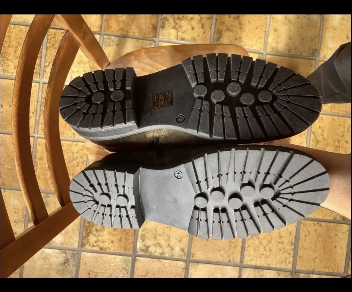 Damenschuhe: Bottines Ralph Harrisson kaki/brun clair à lacets – Neu (gemäss Beschreibung) aus Savièse von cla_lc8x 2