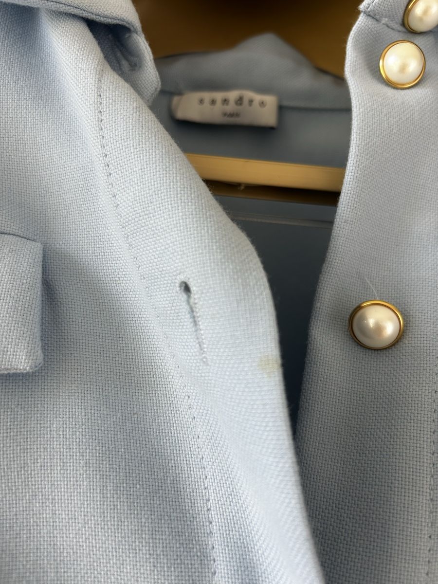 Sandro Vestiti: Sandro Cocktailkleid mit Perlenknöpfen 36  – Usato da Zürich venduto da cos_b629 2