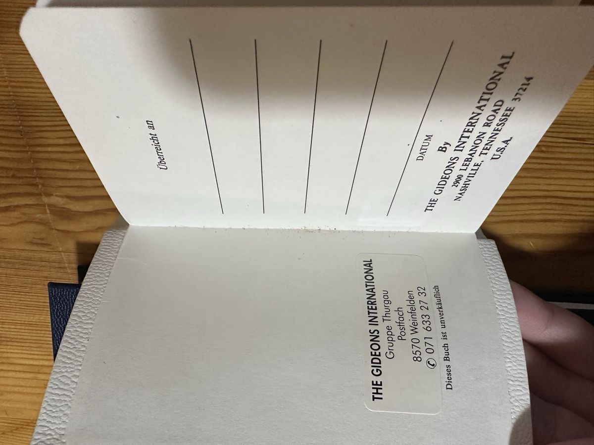 Libri: Neues Testament 2 stk – Nuovo (secondo la descrizione) da Sevelen venduto da Stopglobal. 3
