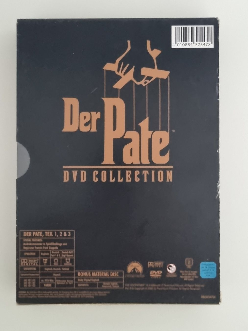 Tous les DVDs: DVD: Der Pate - Collection Teil 1-3 – D'occasion à Ehrendingen par Thomas_2 1