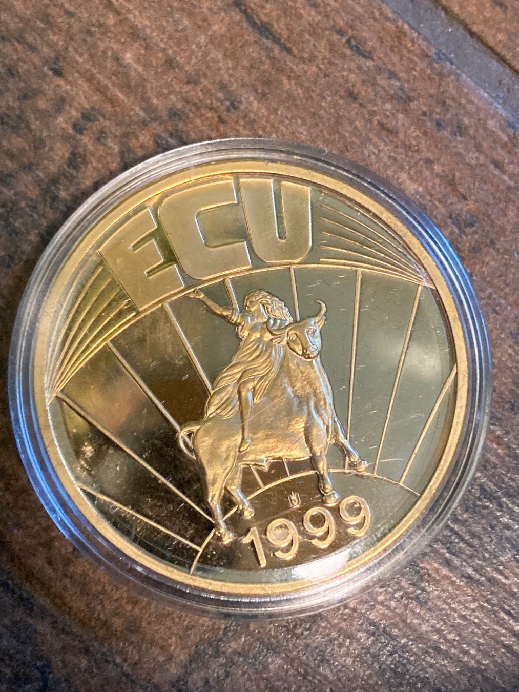 Tutti le monete: ECU 1999 Europa – Nuovo e nell'imballaggio originale da Evionnaz venduto da roh_l5yz