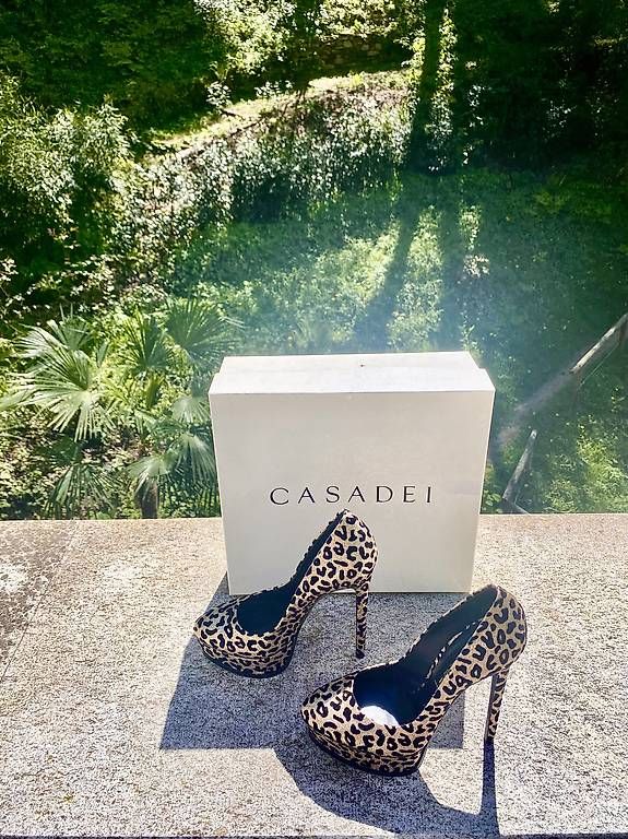 Casadei Damenschuhe: Plateau Casadei - Flora, Limited Edition, 38 – Neu und originalverpackt aus Davesco-Soragno von Chichijango 1