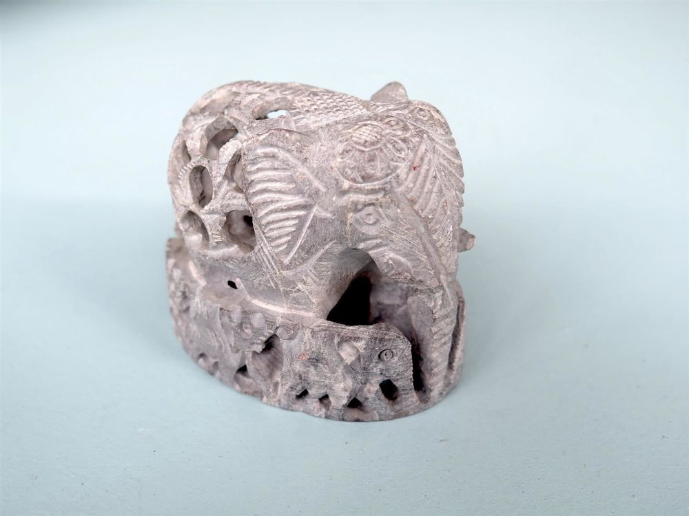 INDISCHER ELEFANT Skulptur aus Stein Kaufen auf Ricardo