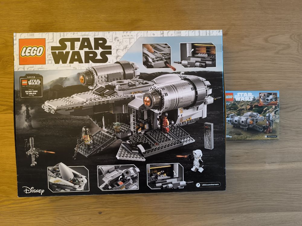 LEGO Star Wars 75292 The Razor Crest ungeöffnet und 75321 | Kaufen auf ...