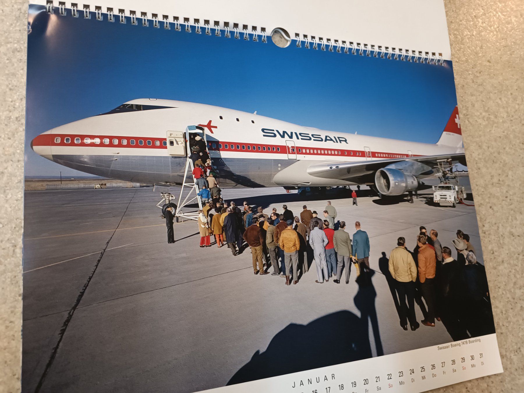 Kalender: Swissair Kalender 2006 – Gebraucht aus Reiden von Zofi-Brocki 1