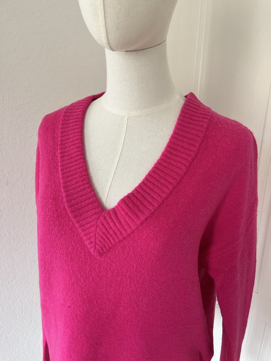 Gap Maglioni & Felpe: GAP V-Neck Sweater in Fuchsia, Size M – Usato da Mies venduto da nic_yk5d 2