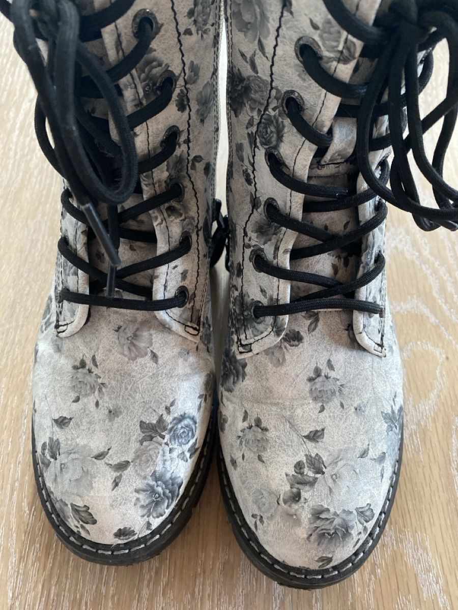 Scarpe da donna: Dockers Boots mit Blumenmuster, Grösse 38 – Usato da Bennau venduto da L_Scho 3