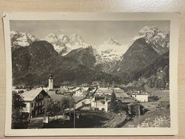 Ansichtskarte von Lofer mit Liferer Steinberge Salzburg 1950