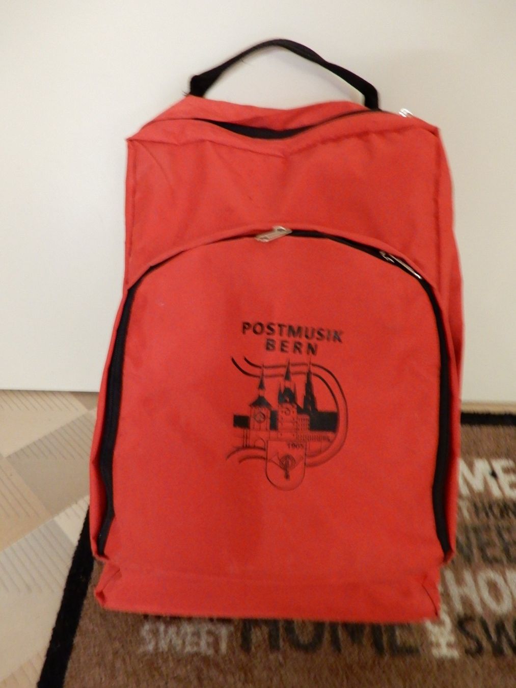 Sacs à dos: Rucksack rot Postmusik Bern – D'occasion à Worben par MaKo3252