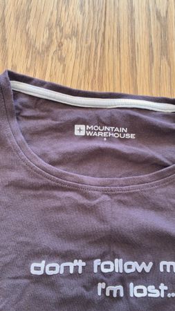T-Shirt Mountain Warehouse don’t follow me I am lost too