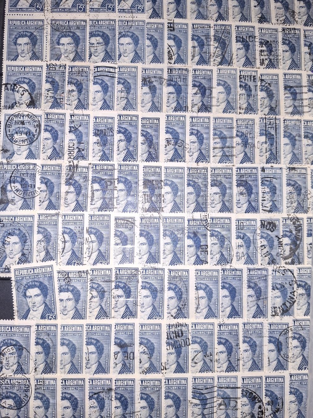 Tutti i francobolli: Dublettensammlung Argentinien  – Usato da Balgach venduto da SIMEON27 3