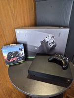 Xbox One x 1TB  OVP - Inkl. PUBG Controller OVP, 14 Spiele