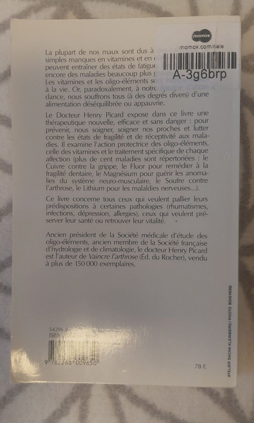 Bücher: Se soigner par les oligo-éléments et les vitamines – Gebraucht aus Bassins von Dyva80 1