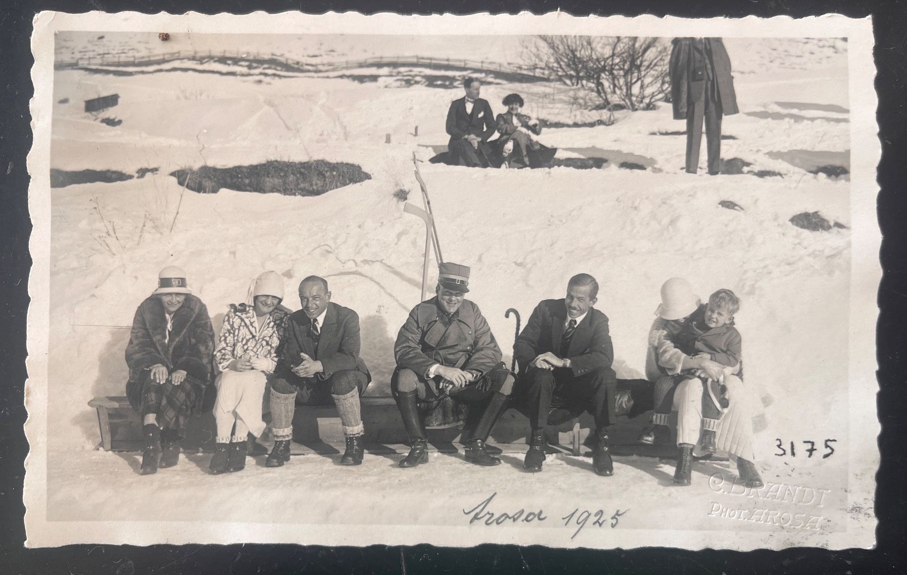Ansichtskarten: AK Arosa 1925 – Gebraucht aus Biberist von Edelfloh