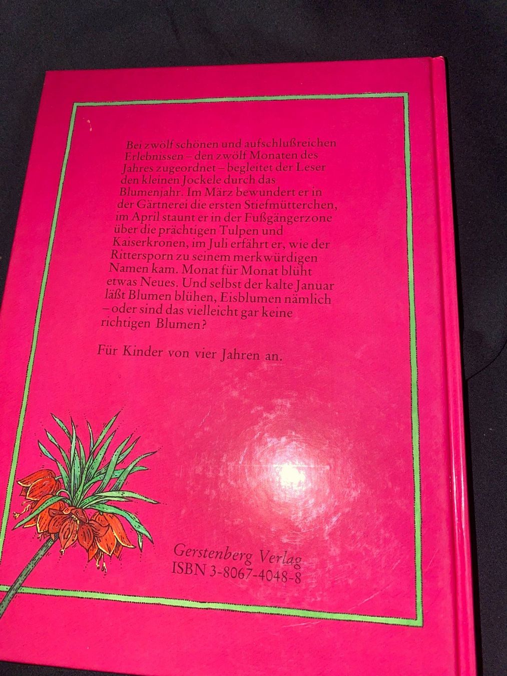 Libri: Meine allerliebsten Blumen – Usato da Allenwinden venduto da Obalu 1