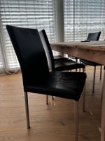 6 Stühle Leder Esstisch Pfister Leder