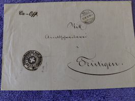 Superbrief eidg. Postverwaltung 1870