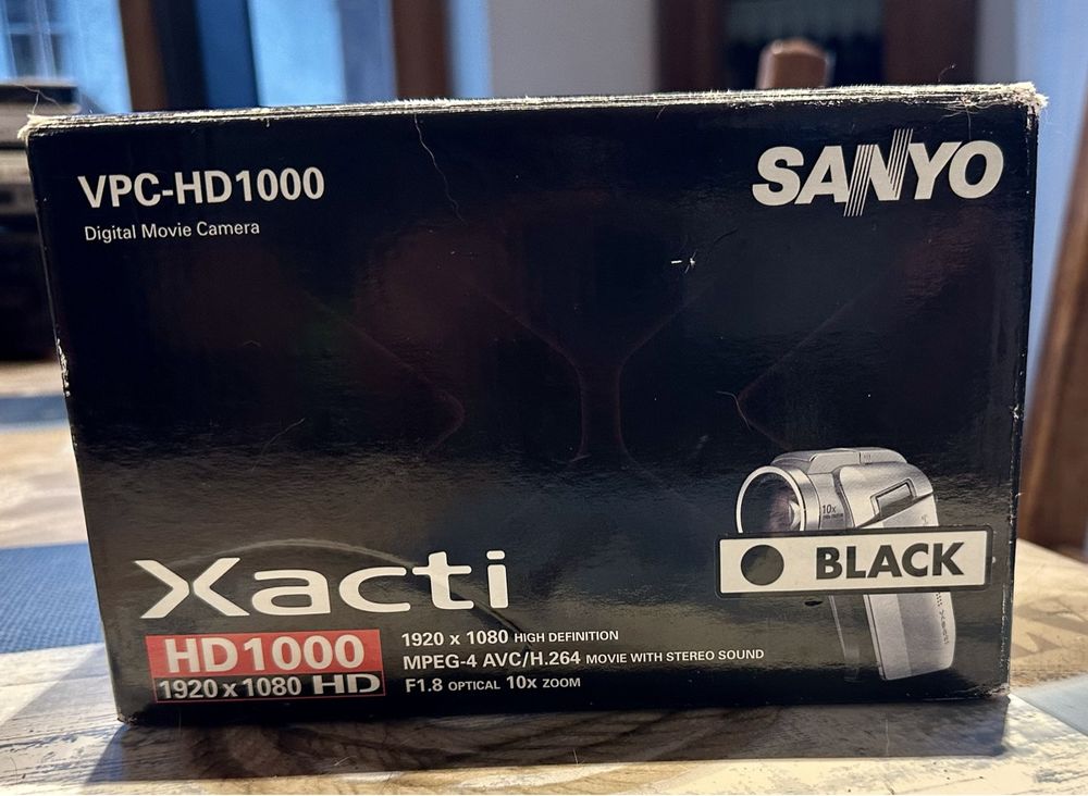 Sanyo Xacti VPC-FH1 Camcorder Black - Coolblue - Voor 23.59u, morgen in