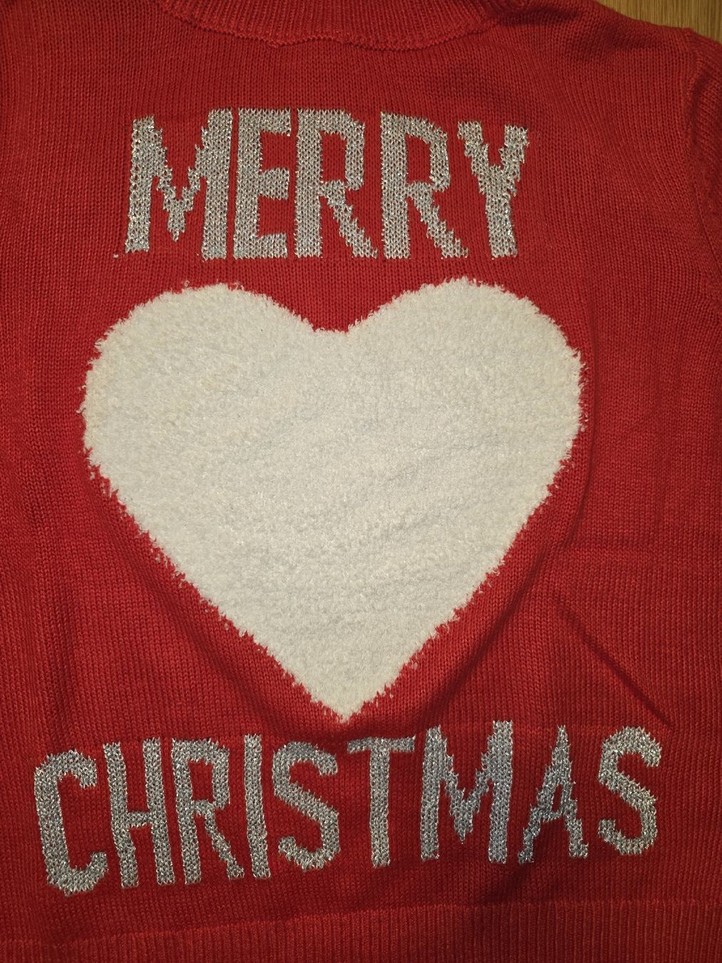 Maglioni & Felpe: Weihnachts-Pullover, rot, Ugly Christmas, Grösse S – Usato da Nürensdorf venduto da DParatte 1